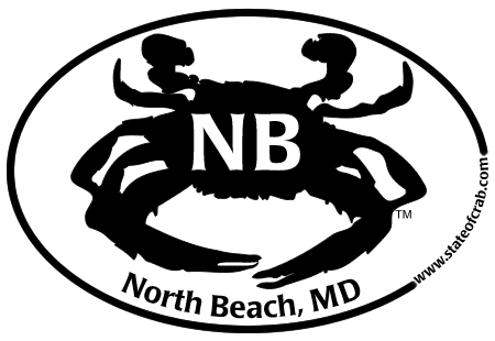North Beach Maryland Bumper Sticker